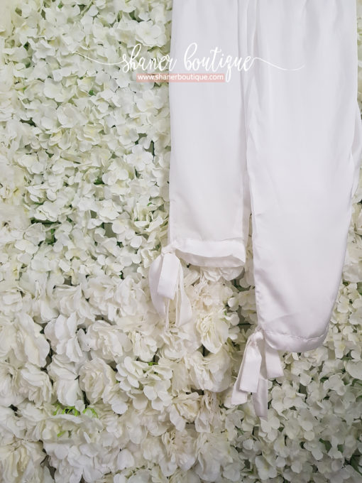 White Bow Trouser (T23) - Image 3