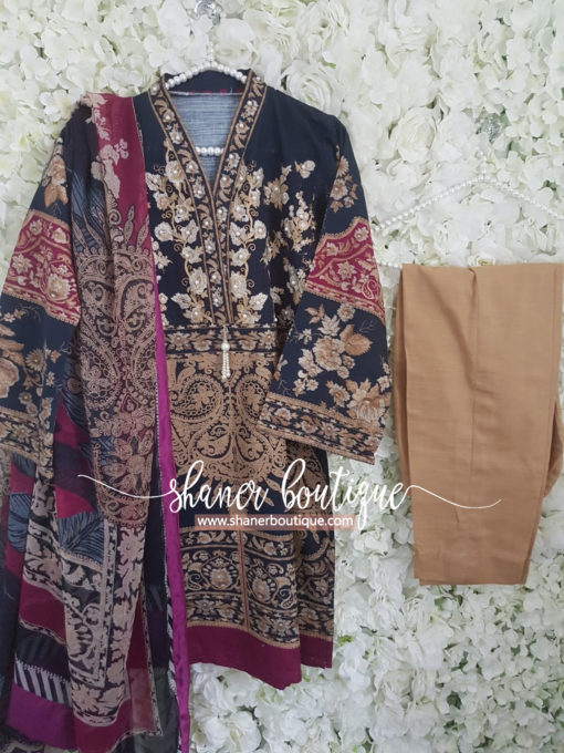 Sana Safinaz Kurta M18W1-2B (IMARRAKETCH MUSE) - Image 2