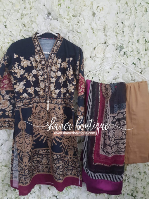 Sana Safinaz Kurta M18W1-2B (IMARRAKETCH MUSE) - Image 8