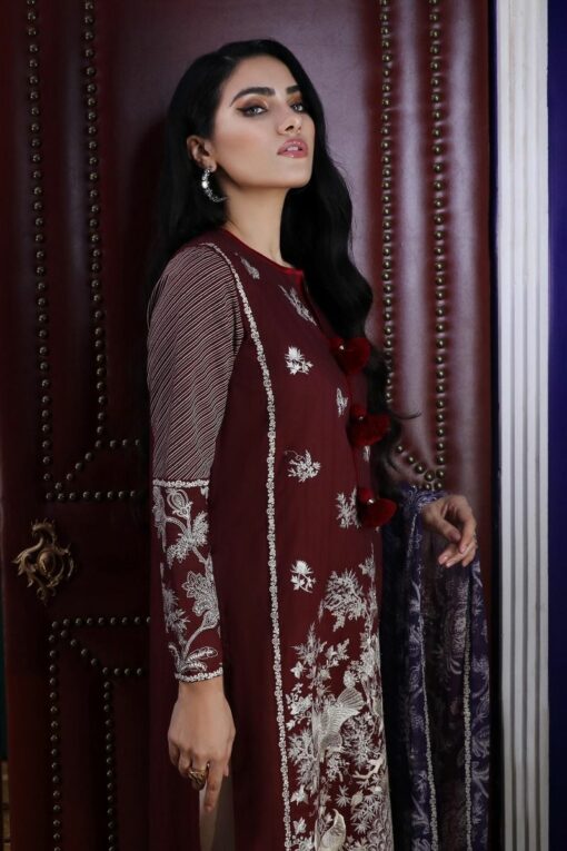 Sana Safinaz 3pc suit (9A PRE-FALL 19) - Image 5