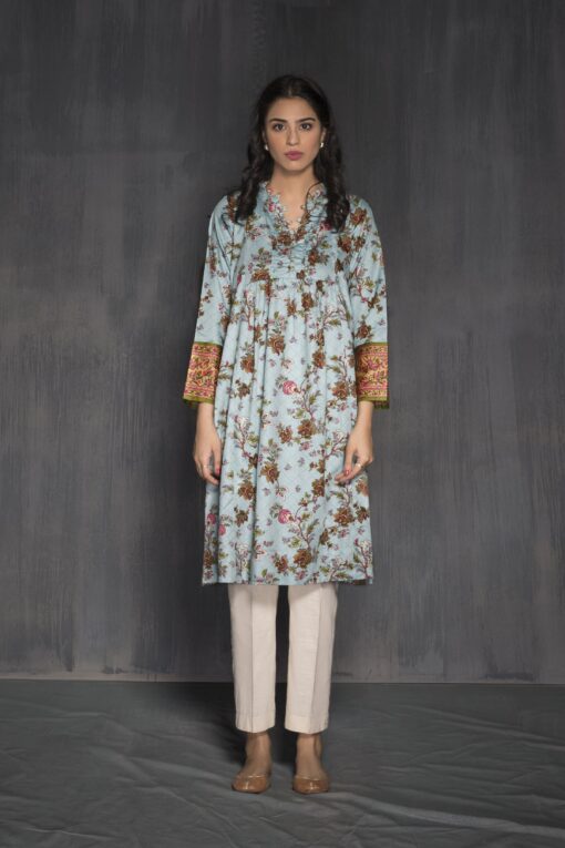 Sapphire Shore Sky Kurta