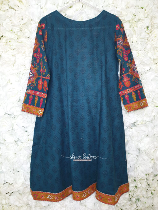 Batik frock and Trouser 2pc (Dig. Ikat 2Pc) - Image 7