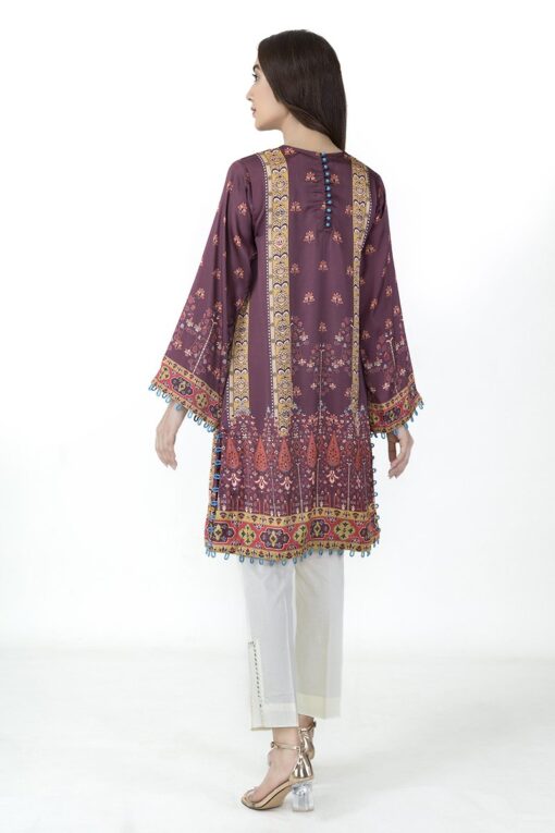 Cross stitch Kurta Vivid Scarlet (CS-K-08) - Image 3