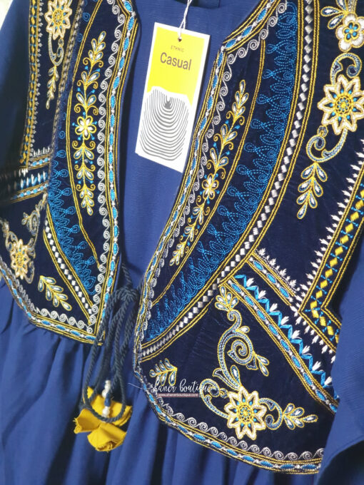 Ethnic Embroidered jacket and frock (ET-CK-62) - Image 7