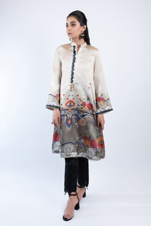 Cross stitch Kurta CHANTILLY GRACE (CS-K-09)