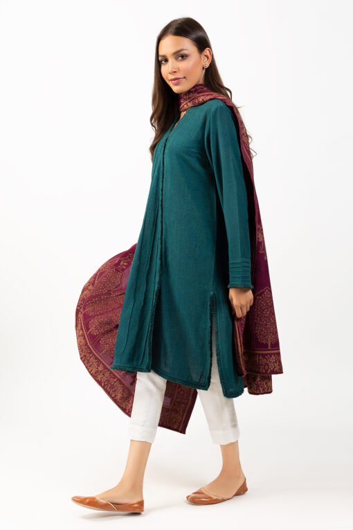 Gul ahmed kurta and shawl 2pc (GA-K-03) - Image 4