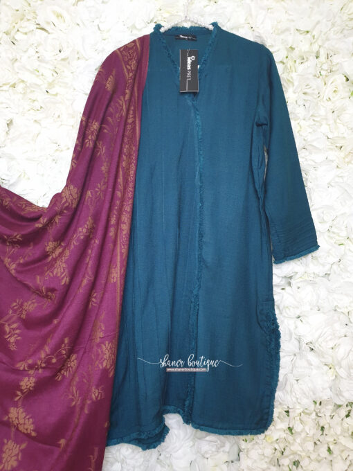 Gul ahmed kurta and shawl 2pc (GA-K-03) - Image 9