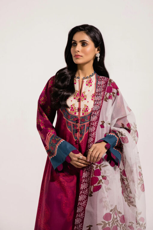 Ethnic 3pc suit BAGH (ET-CK-66) - Image 2