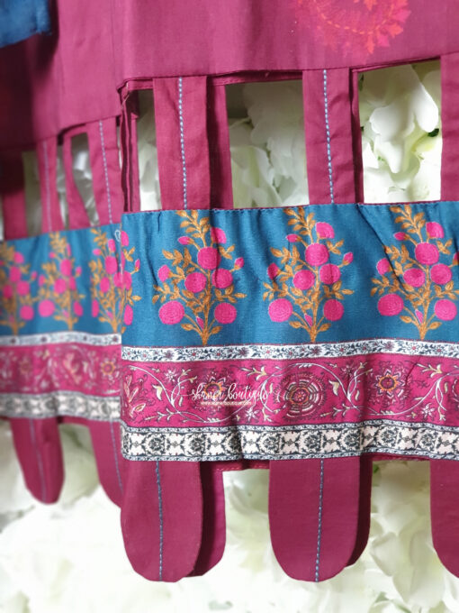 Ethnic 3pc suit BAGH (ET-CK-66) - Image 7