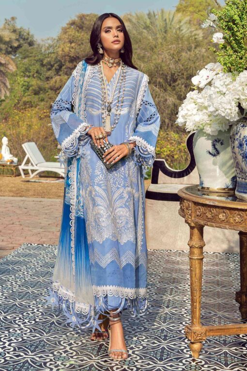 Sana Safinaz 3pc suit (17B Muzlin 21) - Image 3