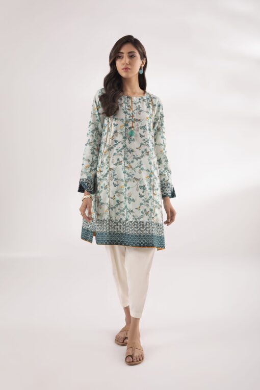 Sapphire kurta (Dainty Vines)