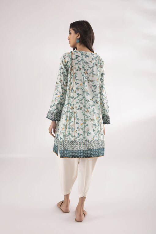 Sapphire kurta (Dainty Vines) - Image 3