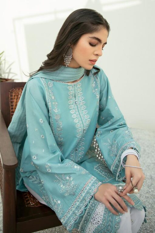 Baroque Kurta and dupatha 2pc (ROYCROFT) - Image 3