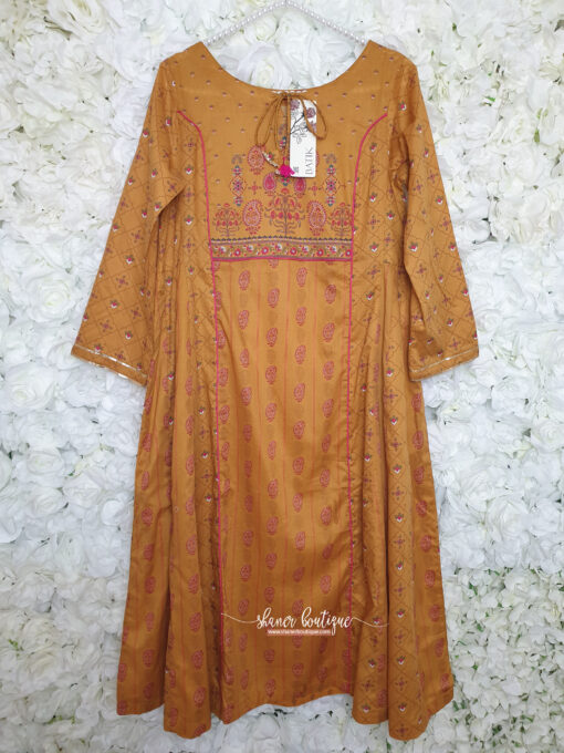 Batik frock 1pc (Dig. Paisley) - Image 6