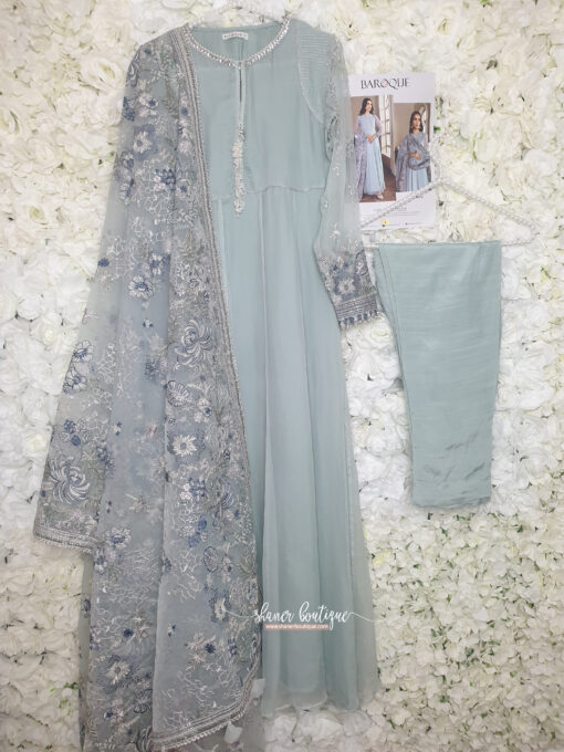 Baroque 3pc suit (Coco blue) - Image 5