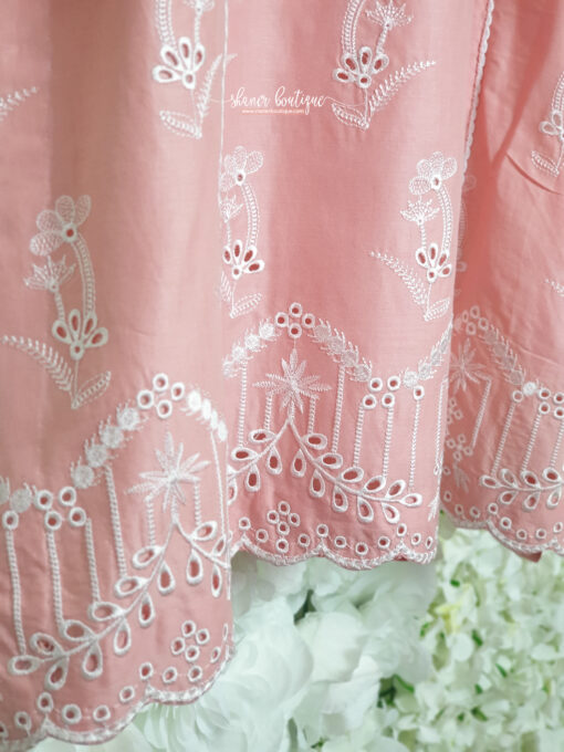 Baroque Kurta (Peach Light) - Image 10