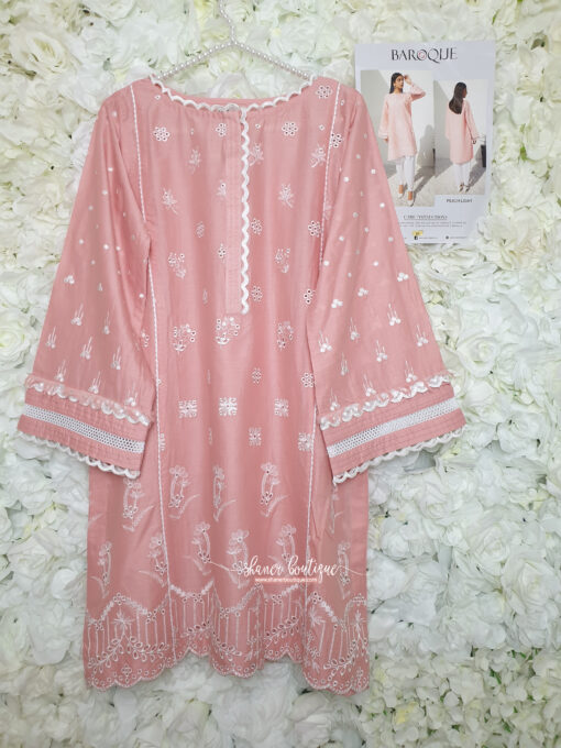 Baroque Kurta (Peach Light) - Image 5