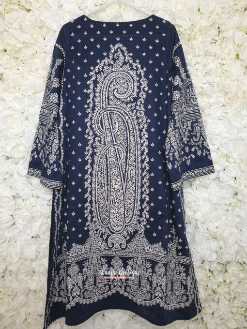 Sapphire kurta (Rustic Blue) - Image 7