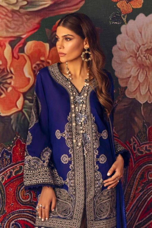 Sana Safinaz 3pc suit (SS Mahay 2021 7B) - Image 3