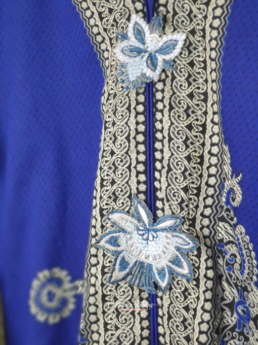 Sana Safinaz 3pc suit (SS Mahay 2021 7B) - Image 9