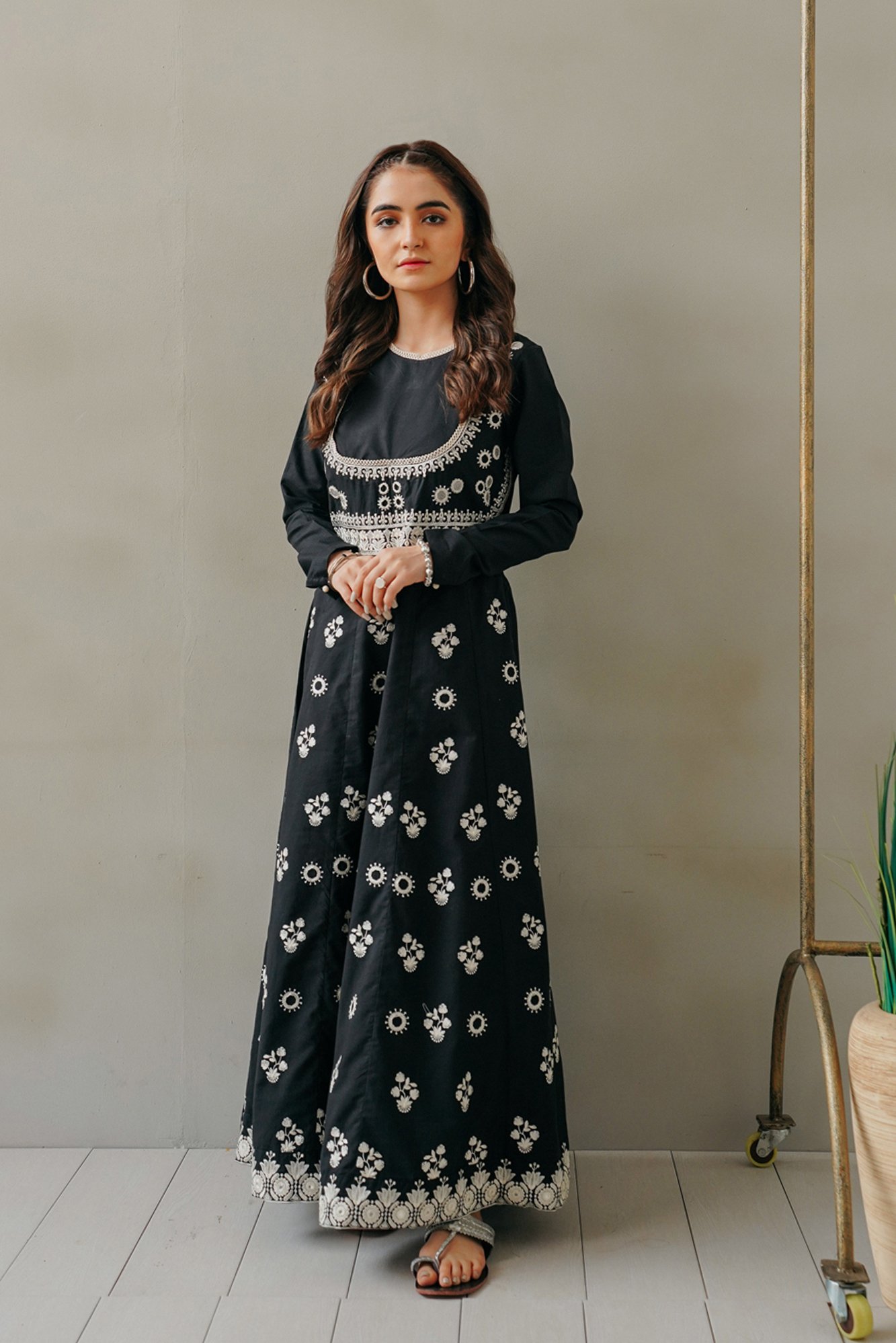 Ethnic Embroidered Frock ET CK 68 Shaner Boutique