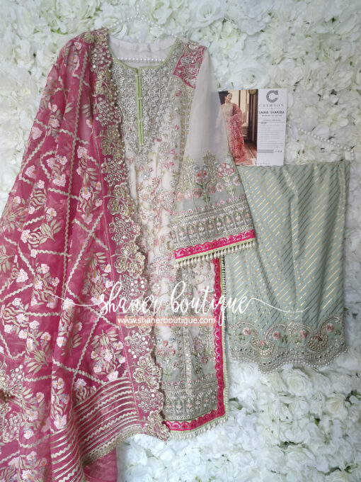 Crimson Luxury 3pc suit ARTISANAL ANECDOTES (CR-05) - Image 2