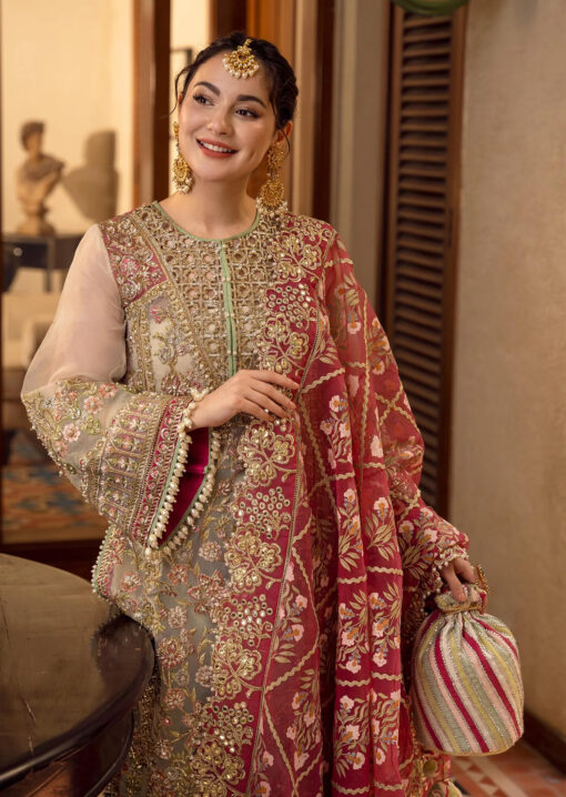 Crimson Luxury 3pc suit ARTISANAL ANECDOTES (CR-05) - Image 10