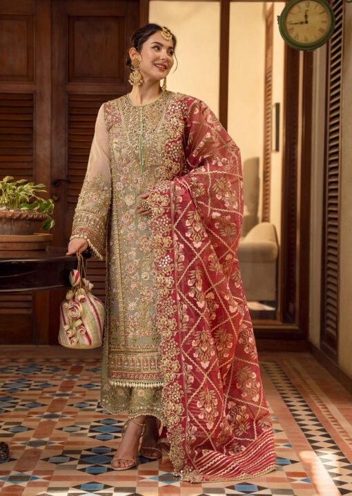 Crimson Luxury 3pc suit ARTISANAL ANECDOTES (CR-05) - Image 13