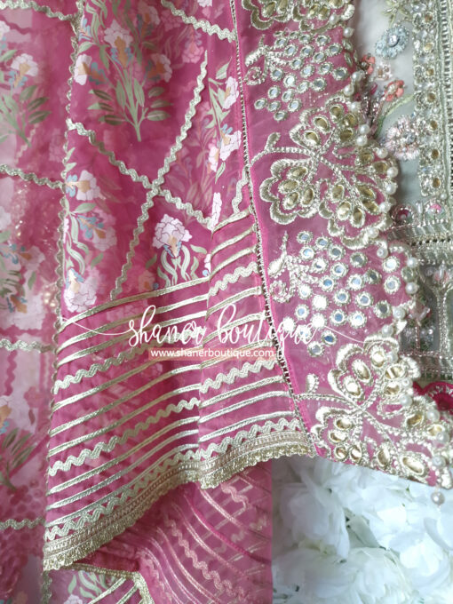 Crimson Luxury 3pc suit ARTISANAL ANECDOTES (CR-05) - Image 7