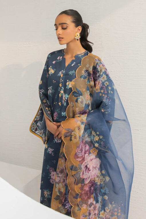 Baroque Blue 3pc suit (BA-63) - Image 11