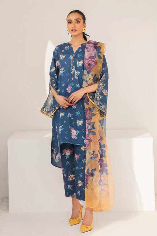 Baroque Blue 3pc suit (BA-63)