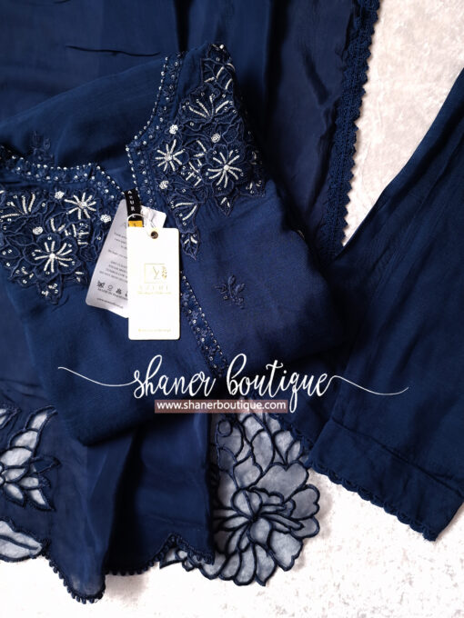 Azure 3pc suit (Regal Cobalt-Blue) - Image 9