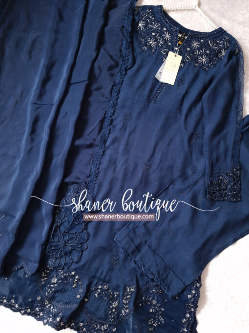 Azure 3pc suit (Regal Cobalt-Blue) - Image 10