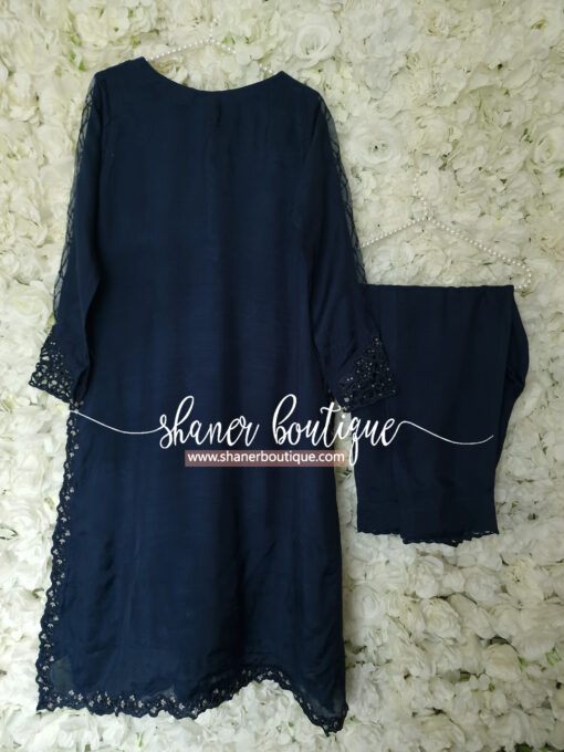 Azure 3pc suit (Regal Cobalt-Blue) - Image 4