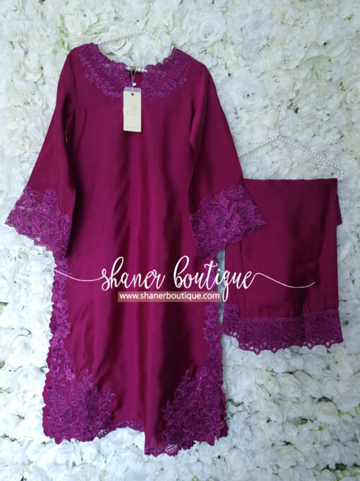 Azure 3pc suit (Majestic Plum) - Image 10