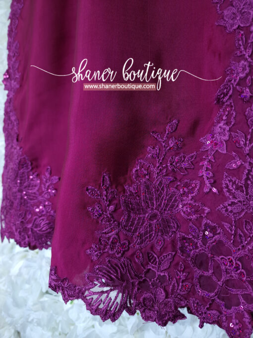 Azure 3pc suit (Majestic Plum) - Image 12