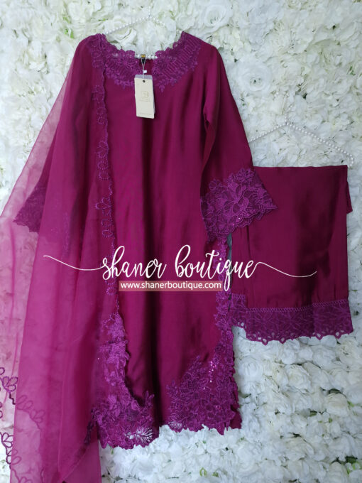 Azure 3pc suit (Majestic Plum) - Image 13