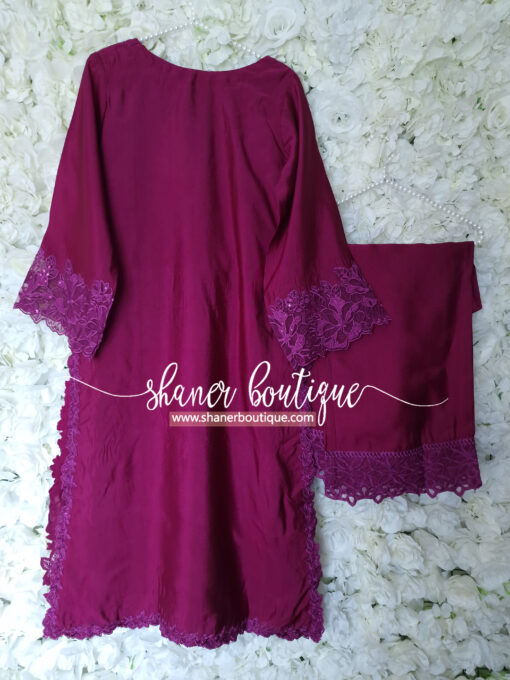 Azure 3pc suit (Majestic Plum) - Image 15