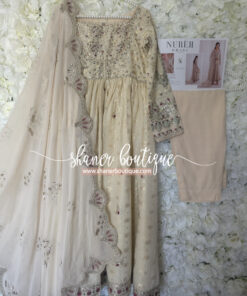 Alternative view of Nureh frock 3pc suit (TW-14) Omara collection